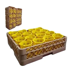 Rack para talheres com 16 cestos